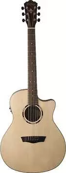 Акустическая гитара Washburn 6 String Acoustic-Electric Guitar, Natural