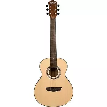 Акустическая гитара Washburn Apprentice Travel G-Mini Grand Auditorium Acoustic Guitar, Natural
