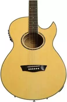 Акустическая гитара Washburn Festival EA20 Mini Jumbo Acoustic Electric Guitar - Natural EA20