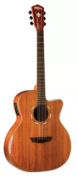 Акустическая гитара Washburn G55CE Comfort Series Koa Grand Auditorium Cutaway w/ Fishman. New with Full Warranty!
