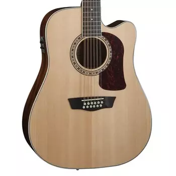 Акустическая гитара Washburn Heritage D10SCE 12-String Solid Sitka / Mahogany Cutaway Dreadnought A