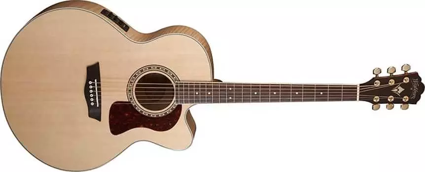 Акустическая гитара Washburn HJ40SCE Heritage Jumbo with Cutaway and Fishman. New with Full Warranty!