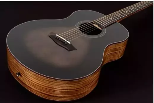Акустическая гитара Washburn Novo S9 Bella Tono Studio Acoustic Guitar. Gloss Charcoal Burst