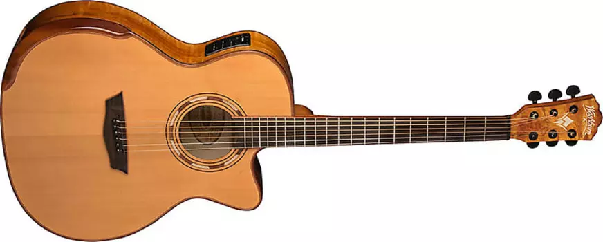 Акустическая гитара Washburn WCG66SCE Comfort Series, Grand Auditorium, Cedar Top, Acoustic-Electric, Free Shipping