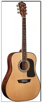 Акустическая гитара Washburn WF5K Apprentice 5 Series Folk Natural w/ Case, New, Free Shipping