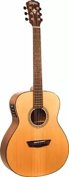 Акустическая гитара Washburn Woodline Model WLO100SWEK Acoustic Electric Solid Wood Guitar with Case