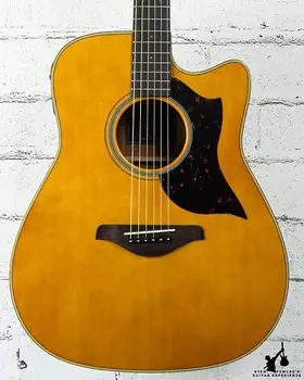 Акустическая гитара Yamaha A1M Dreadnought Cutaway Acoustic/Electric Vintage Natural