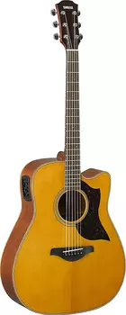 Акустическая гитара Yamaha A1M Dreadnought Cutaway - Vintage Natural A1M Dreadnought Cutaway Acoustic Guitar