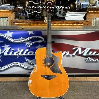 Акустическая гитара Yamaha A3R ARE Dreadnought Cutaway - Vintage Natural Gloss Finish w/Gig Bag