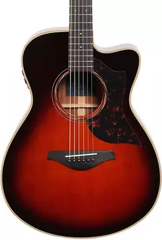 Акустическая гитара Yamaha - A-Series AC3M - Dreadnought Cutaway Acoustic-Electric Guitar - Tobacco Sunburst - w/ Soft Case
