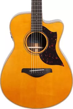 Акустическая гитара Yamaha AC3R ARE Solid Wood Concert Acoustic-Electric Guitar, Vintage Natural