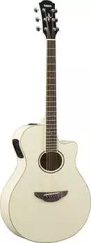 Акустическая гитара Yamaha APX600 Acoustic-Electric Guitar Vintage White