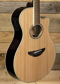 Акустическая гитара Yamaha APX600 Thinline Acoustic/Electric Guitar Natural