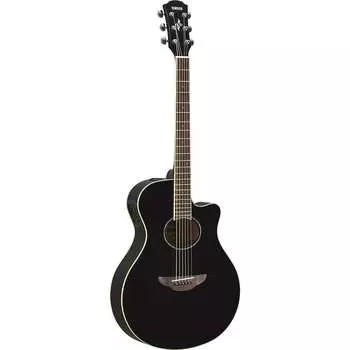 Акустическая гитара Yamaha APX600BL Thinline Acoustic-Electric Guitar, Black