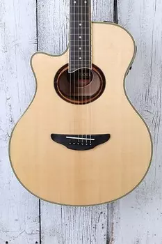 Акустическая гитара Yamaha APX700IIL Left Handed Thinline Cutaway Acoustic Electric Guitar Natural