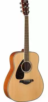 Акустическая гитара Yamaha FG820L Folk Acoustic Guitar Left-Handed 2010s - Natural