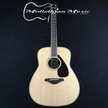 Акустическая гитара Yamaha FG830 - 6-String Acoustic Guitar - Natural Gloss Finish