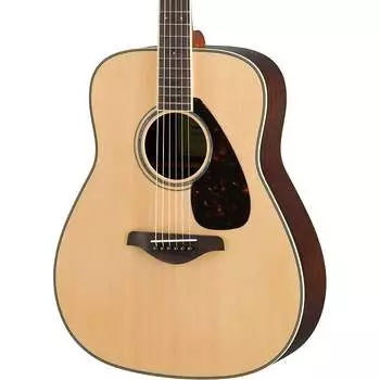 Акустическая гитара Yamaha FG830 Solid Top Acoustic Guitar, Natural