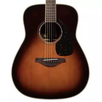 Акустическая гитара Yamaha FG830TBS Acoustic Guitar, Solid Sitka Spruce, Rosewood, Tobacco Sunburst
