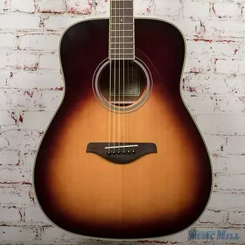 Акустическая гитара Yamaha FG-TA TransAcoustic Acoustic Guitar, Brown Sunburst