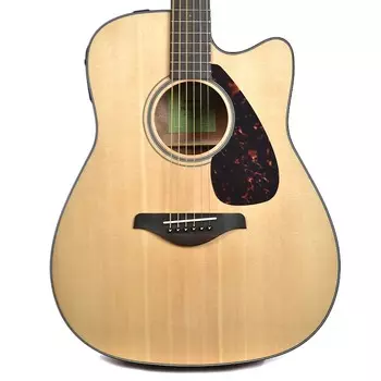 Акустическая гитара Yamaha FGX800C Folk Cutaway Acoustic-Electric Natural