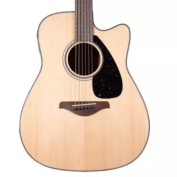 Акустическая гитара Yamaha FGX800C Folk - Cutaway - Solid Sitka Spruce Top - Natural