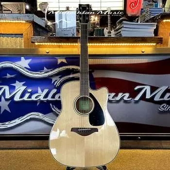 Акустическая гитара Yamaha FGX820C Acoustic-Electric Dreadnought Cutaway - Natural Gloss Finish