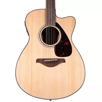 Акустическая гитара Yamaha FSX800C Solid Top Small Body Cutaway - Natural