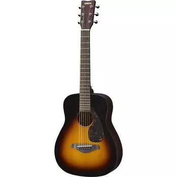 Акустическая гитара Yamaha JR2 3/4 Scale Mini Folk Guitar w/ Gig Bag, Spruce Top, Tobacco Sunburst
