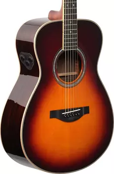Акустическая гитара Yamaha LS-TA TransAcoustic Acoustic-Electric Guitar, Brown Sunburst w/ Hard Bag