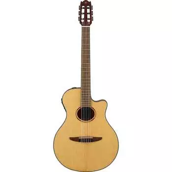 Акустическая гитара Yamaha NTX Thinline Classical Acoustic Electric Guitar, Sitka Spruce, Natural