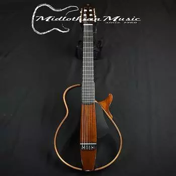 Акустическая гитара Yamaha SLG200NW Silent Guitar - Wide Nylon-String - Natural Finish w/Gig Bag