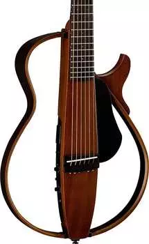 Акустическая гитара Yamaha SLG200S Steel-String Silent Guitar, Natural w/ Gig Bag