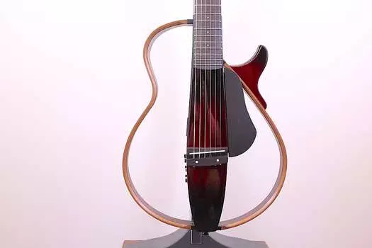 Акустическая гитара Yamaha SLG200S Steel String Silent Guitar Crimson Red Burst