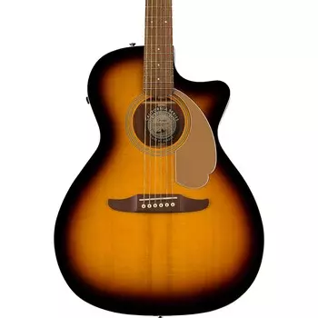 Акустически-электрическая гитара Fender California Newporter Player Sunburst