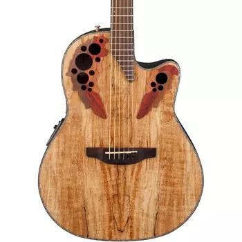 Акустически-электрическая гитара Ovation Celebrity Elite Plus Spalted Maple Natural