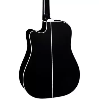 Акустически-электрическая гитара Takamine EF341DX Dreadnought Cutaway, черная