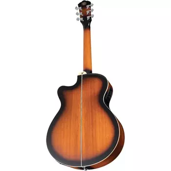 Акустически-электрическая гитара Washburn EA15 Festival Series Tobacco Burst