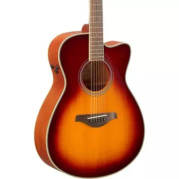 Акустически-электрическая гитара Yamaha FSC-TA TransAcoustic Concert Cutaway Brown Sunburst