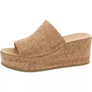 AKVENTI женские босоножки на танкетке Slip On Lifestyle Anne Klein, цвет cork