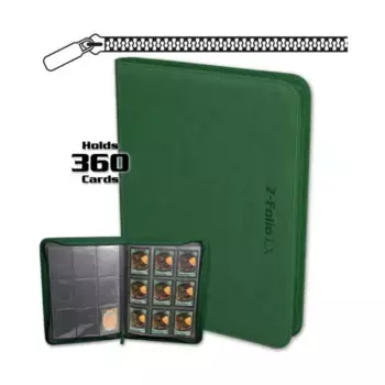 Альбом Pro-Folio LX с 9 карманами — зеленый, Binders (BCW Supplies)