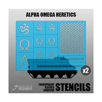 Альфа Омега Еретики, Death Mask Stencils (Death Ray Designs)
