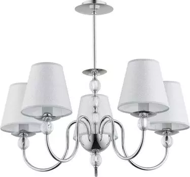 АЛЬФА подвесной светильник EMMANUELLE, 5x E14 Alfa, белый