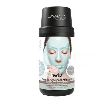Альгинатная увлажняющая маска для лица для 2 поколений hydra original algae peel-off mask Casmara, количество 1 x 2 шт.