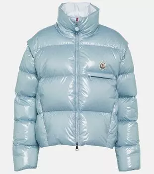 Альмо пуховик Moncler, синий
