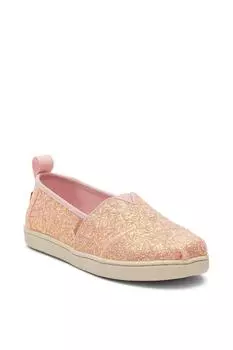 'Альпаргата' ДЕВОЧКИ ЛЕТО TOMS, розовый