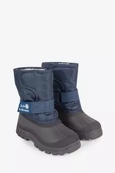 Альпийские зимние ботинки JoJo Maman Bb, синий