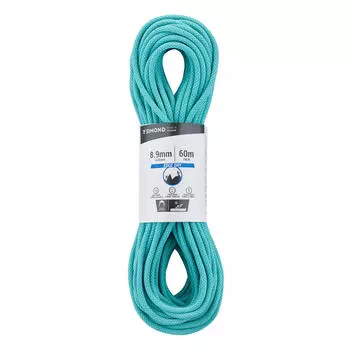 Альпинистская веревка Simond 8,9 мм 60 м, синий / зеленый