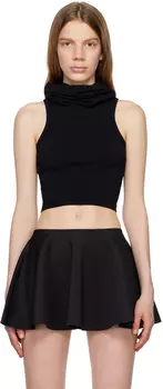 ALA?Черная укороченная водолазка ALAA