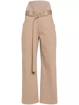 Alaa брюки карго, коричневый